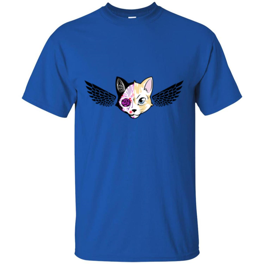 Wolf and Bird T-shirt Royal