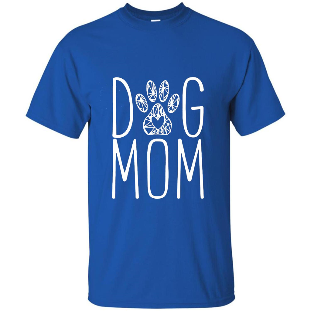 Dog Lover T-shirt Dog Mom Royal