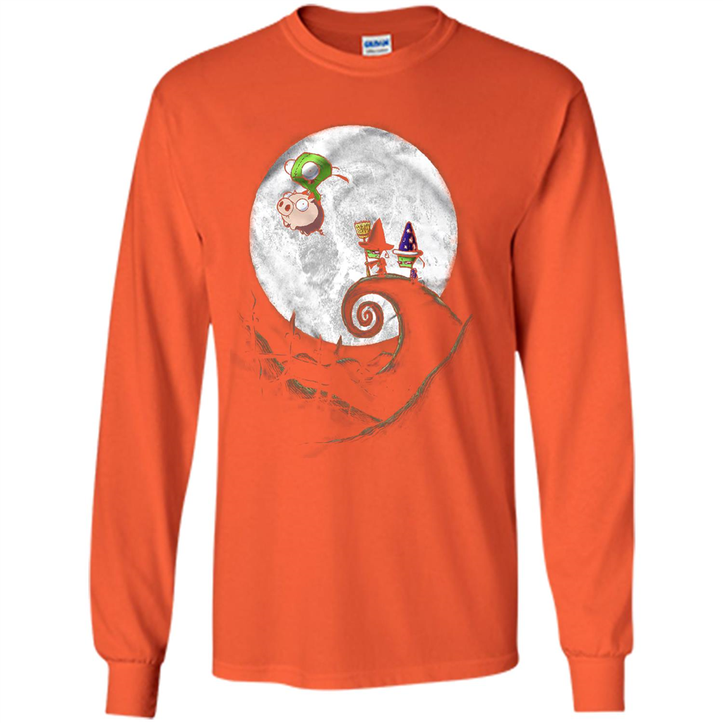 Invader Zim T-shirt Orange