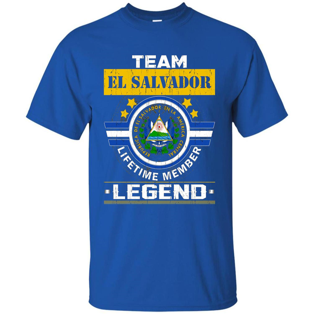 Team El Salvador Lifetime Member Legend T-shirt Royal