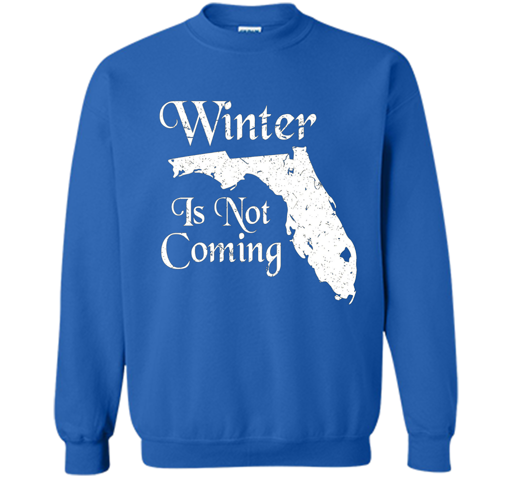 Florida T-shirt Winter Is Not Coming Royal