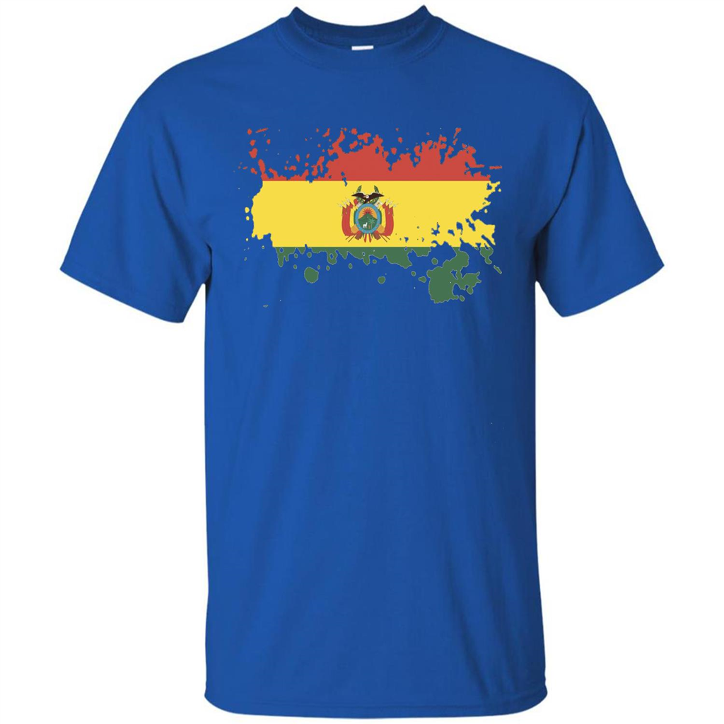 Flag of Bolivia Bolivian T-shirt Royal