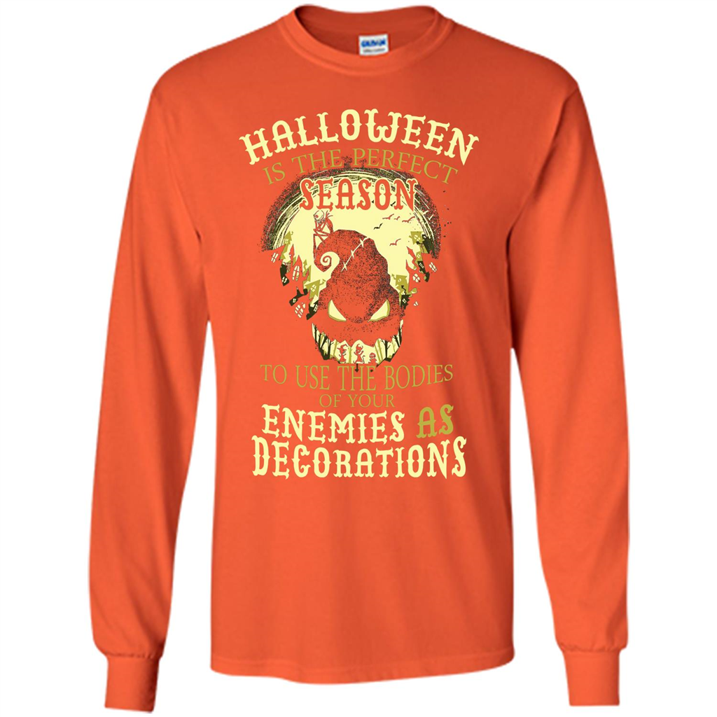 Halloween Is The Perfect Season T-shirt Orange