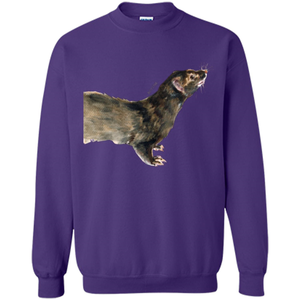 Save The European Mink T-shirt Orange