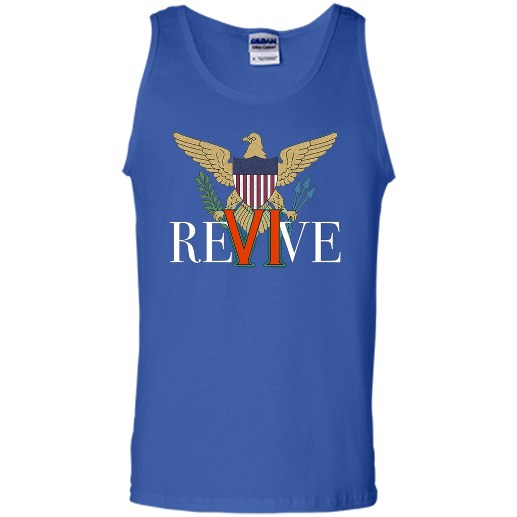 Revive the VI US Virgin Islands Strong T-shirt Royal