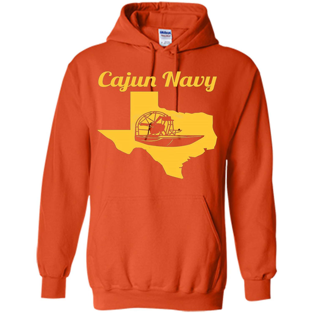 Cajun Navy T-shirt Texas Strong T-shirt Orange
