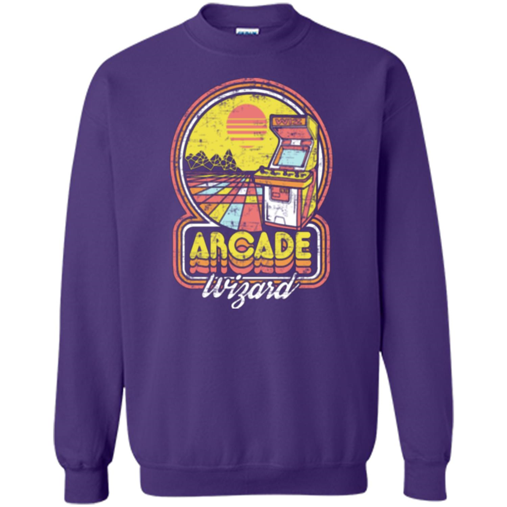 Arcade Wizard T-shirt Game Online Orange