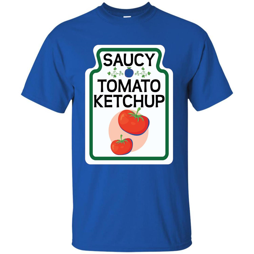 Saucy Tomato Ketchup T-shirt Royal
