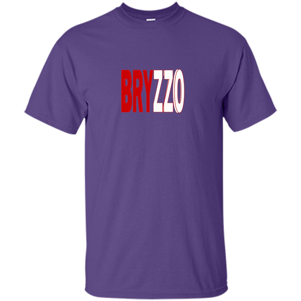 Bryzzo Bryant and Rizzo Funny Baseball T-shirt Purple