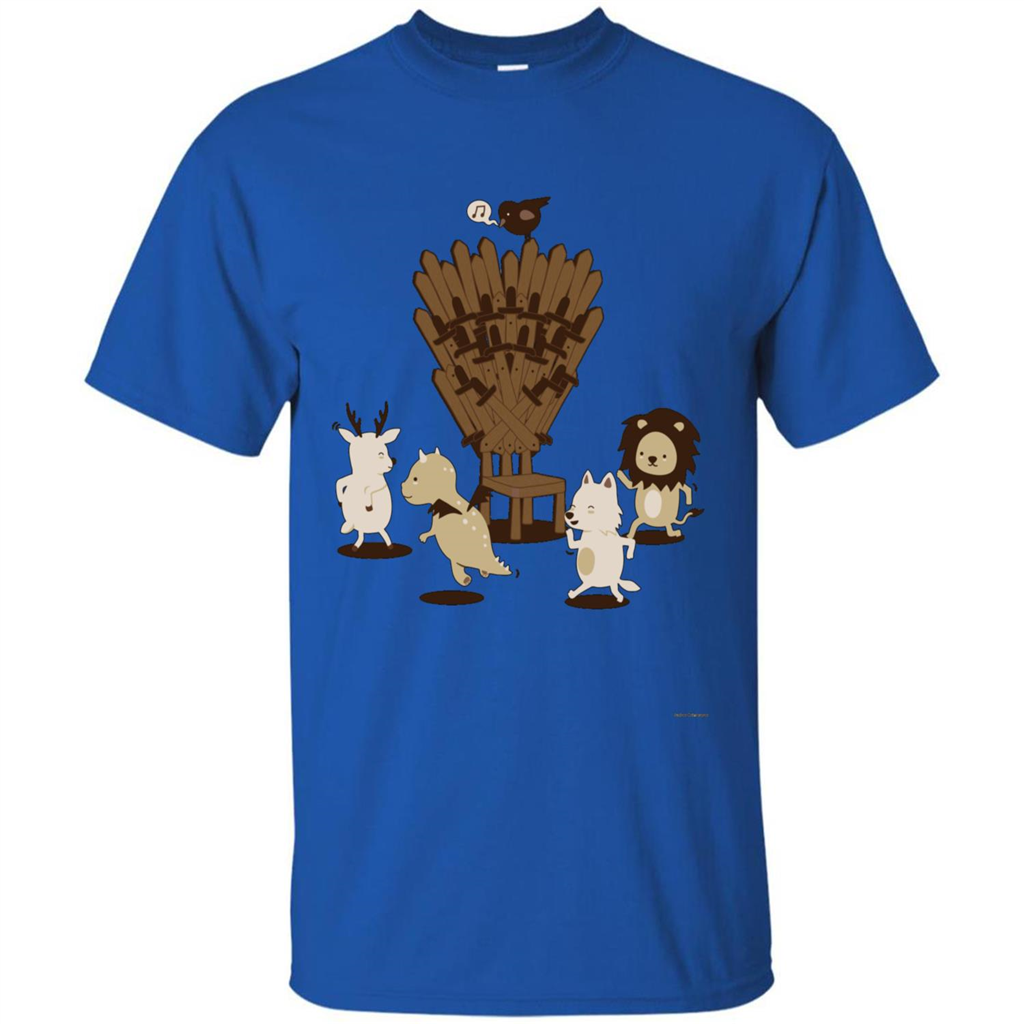 Game Of Musical Thrones Characters T-shirt Royal