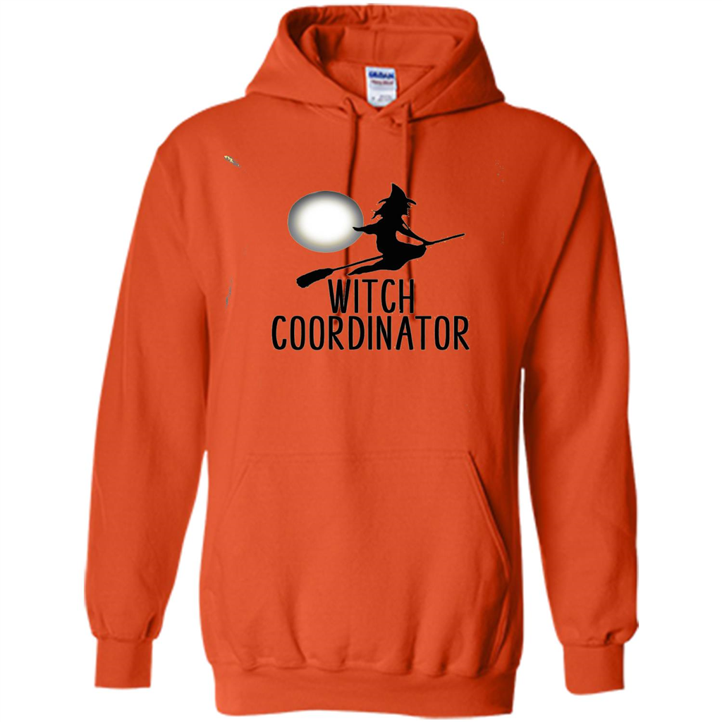 Halloween Witch Coordinator T-Shirt Orange