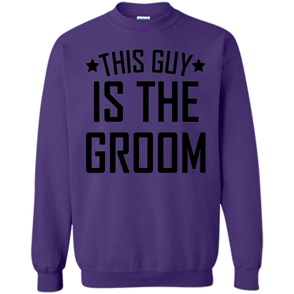 Men's This Guy Is The Groom Bachelor Party Wedding T-shirt Orange