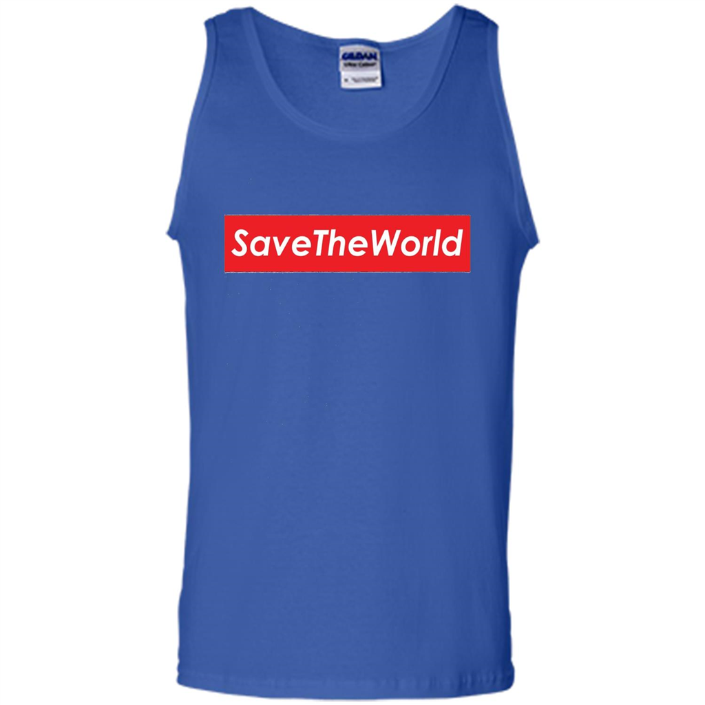 Save The World T-shirt Royal