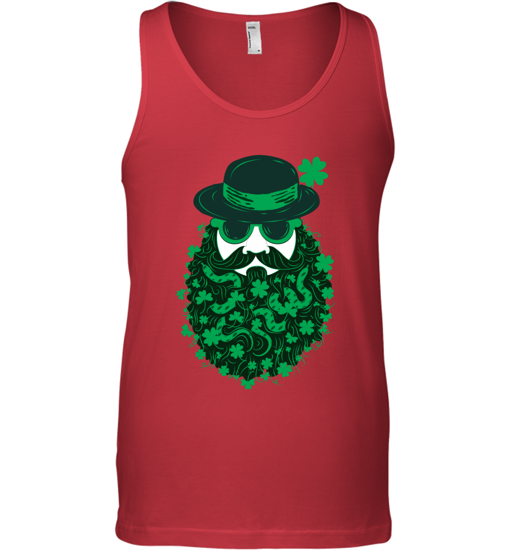 Irish Man Bread Shirt Tank Top Red