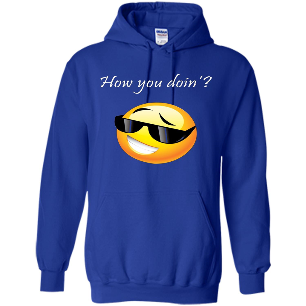 Cute Emotion T-shirt How You Doing Royal