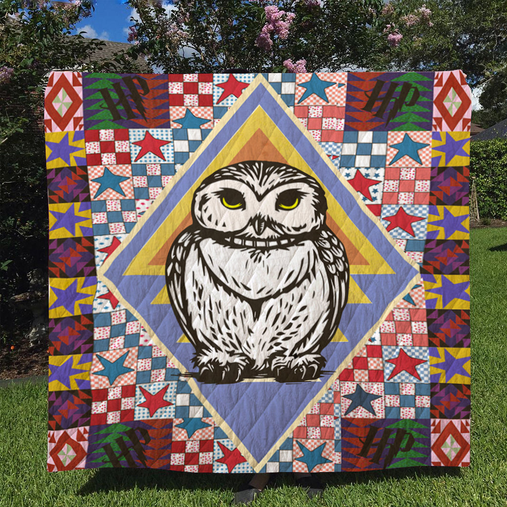 Hedwig Harry Potter 3D Quilt Blanket Queen (203x228CM)
