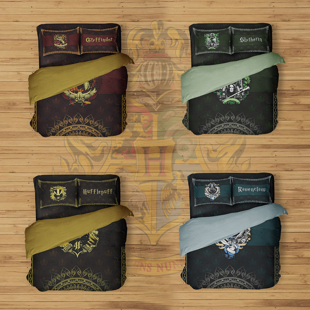 Mandala Hufflepuff Harry Potter Bed Set
