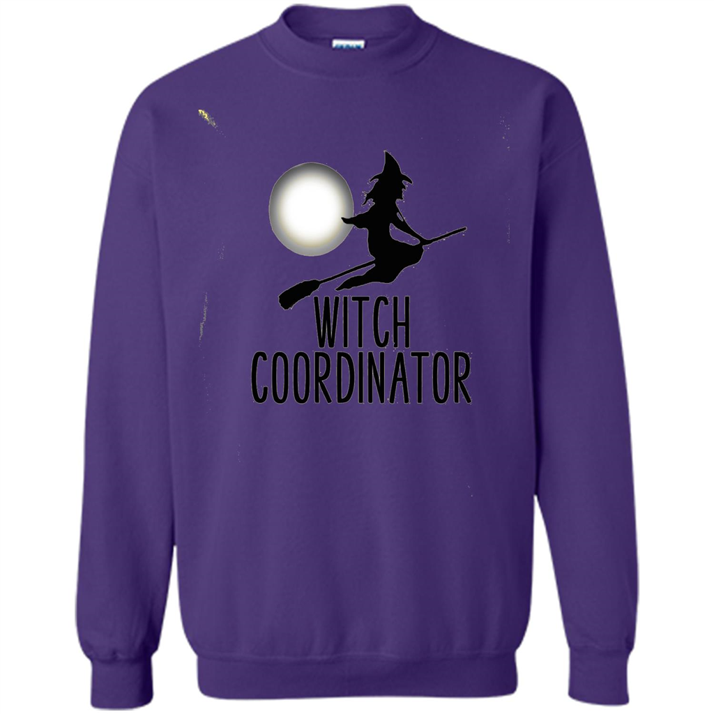 Halloween Witch Coordinator T-Shirt Orange