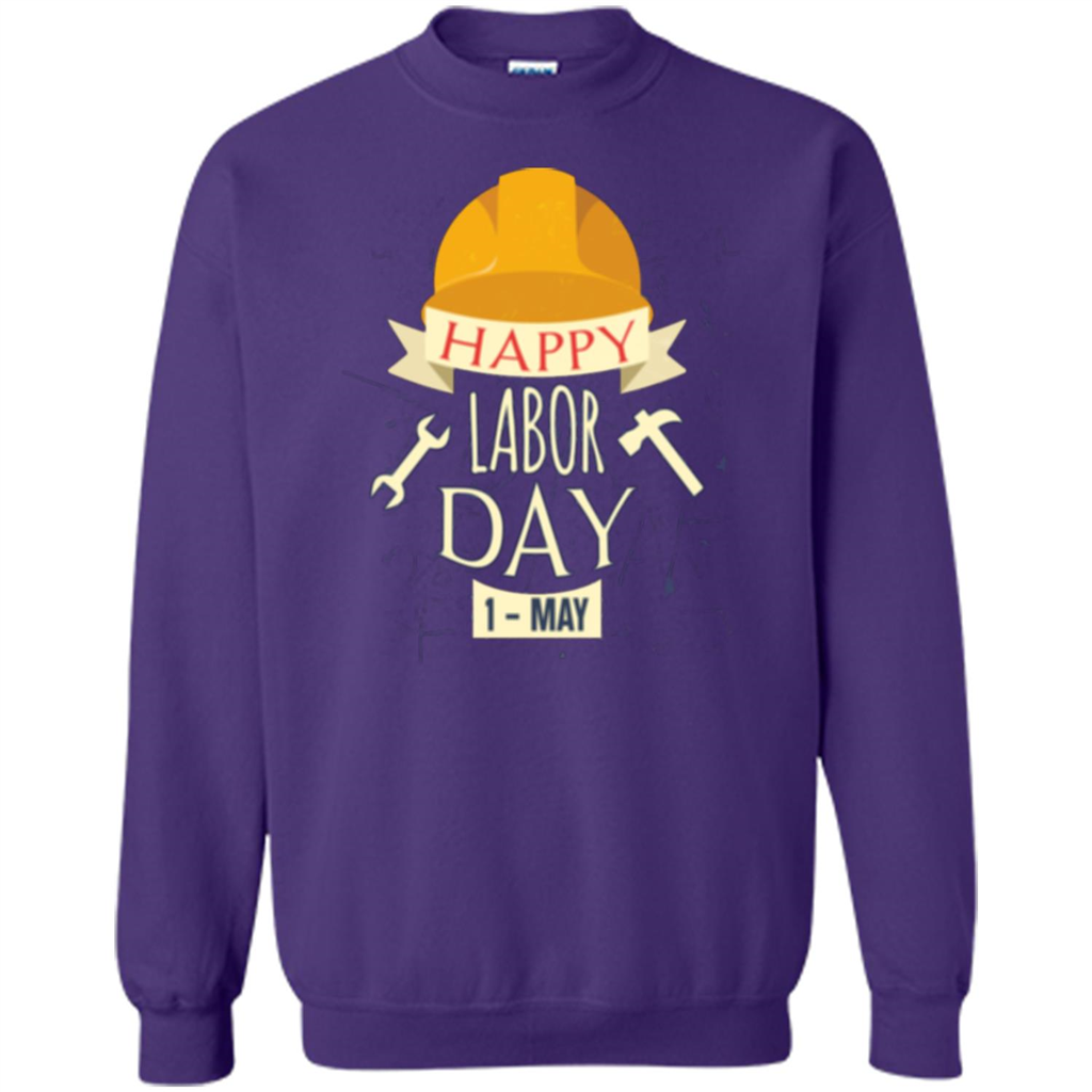 Happy Labor Day T-shirt Orange