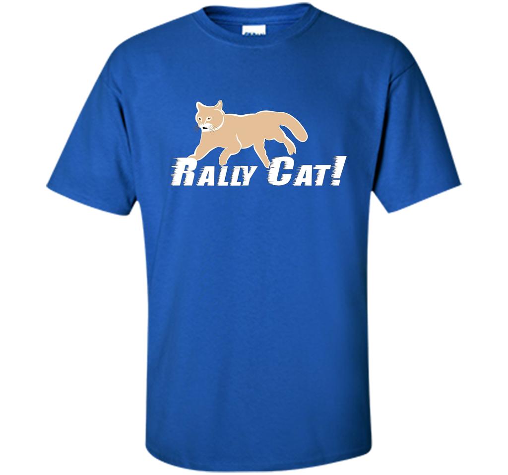 St. Louis Baseball Rally Cat T-Shirt t-shirt Royal