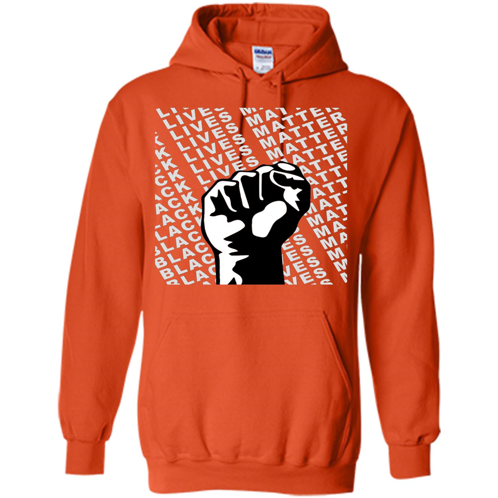 Black Lives Matter T-shirt Orange