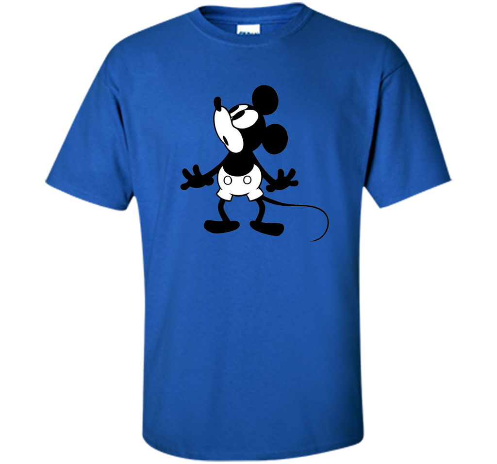 Disney Classic Mickey Mouse Graphic T-Shirt shirt Royal