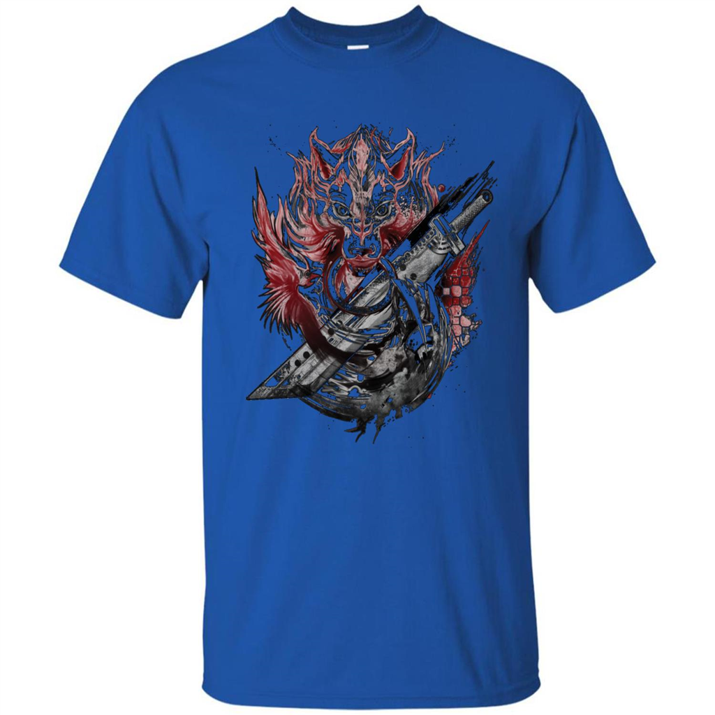 Final Fantasy Amano Homage T-shirt Royal