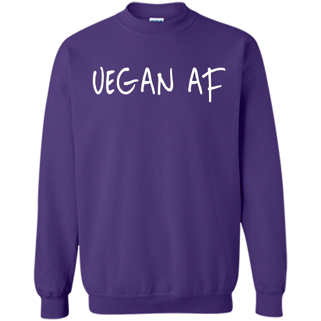 Vegan AF T-shirt Orange