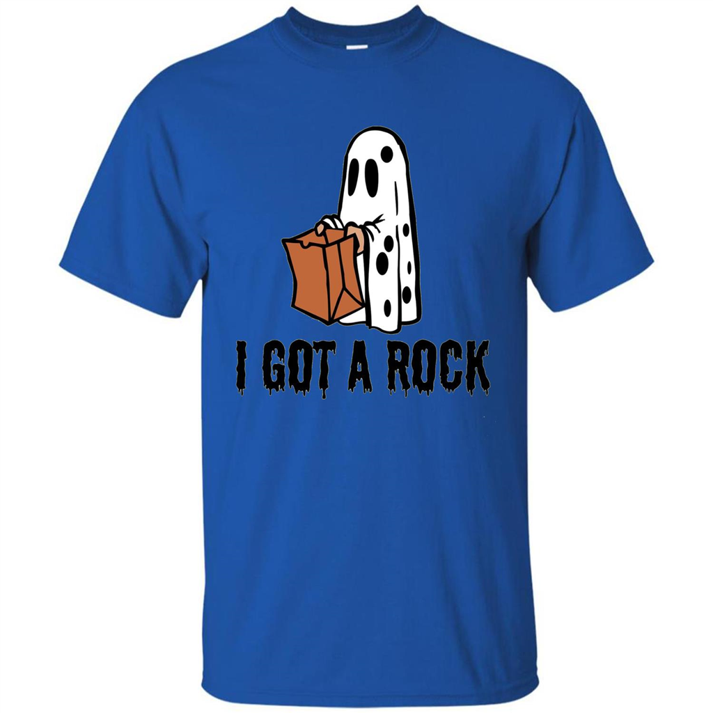 Halloween Ghost T-shirt I Got A Rock Royal