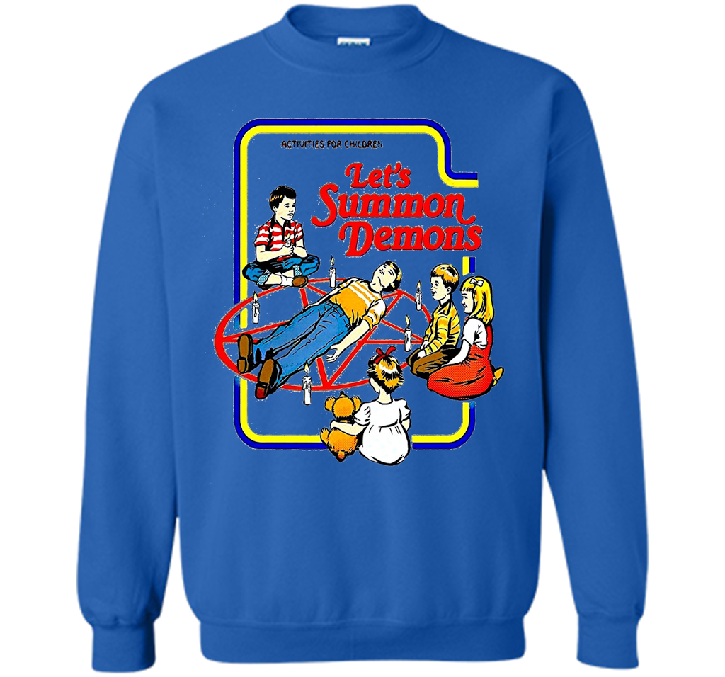 Let's summon demons T-shirt funny T-shirt Royal