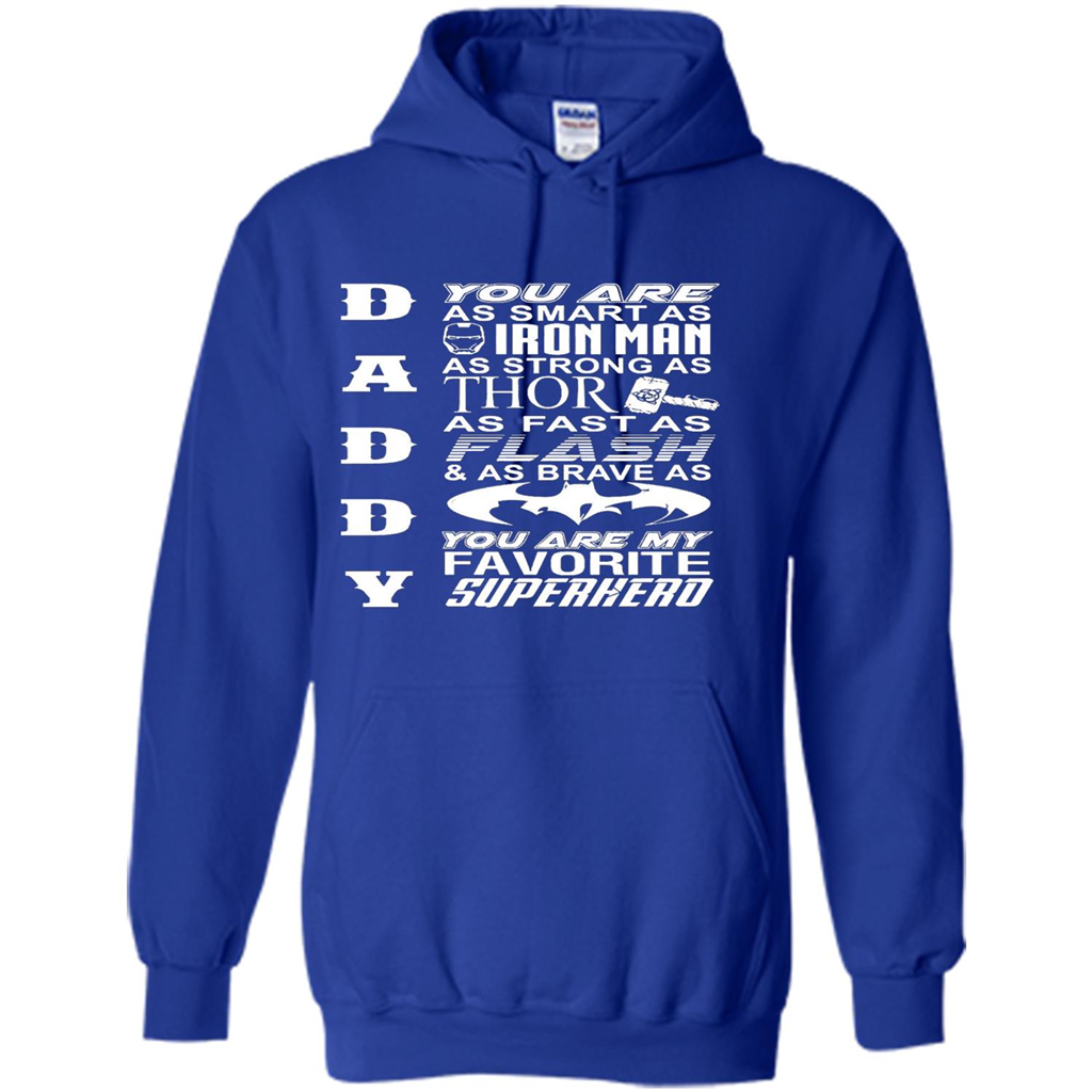 Fathers Day T-shirt You Are My Favorite Super Hero Royal