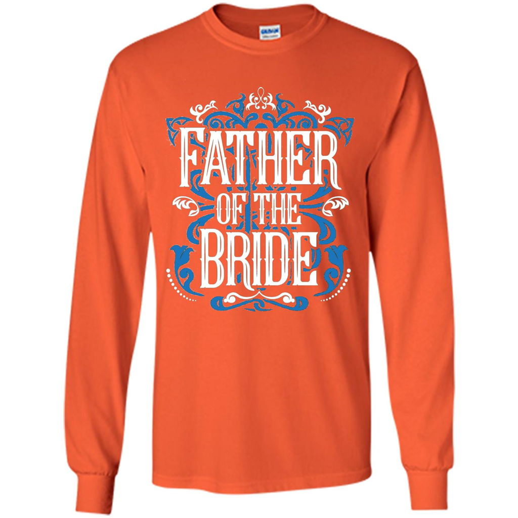 Father Of The Bride T-shirt Orange