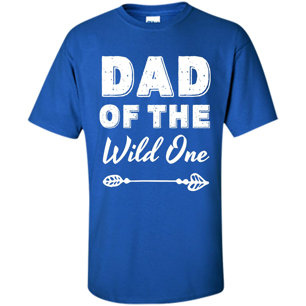 Dad Of The Wild One T-shirt Royal