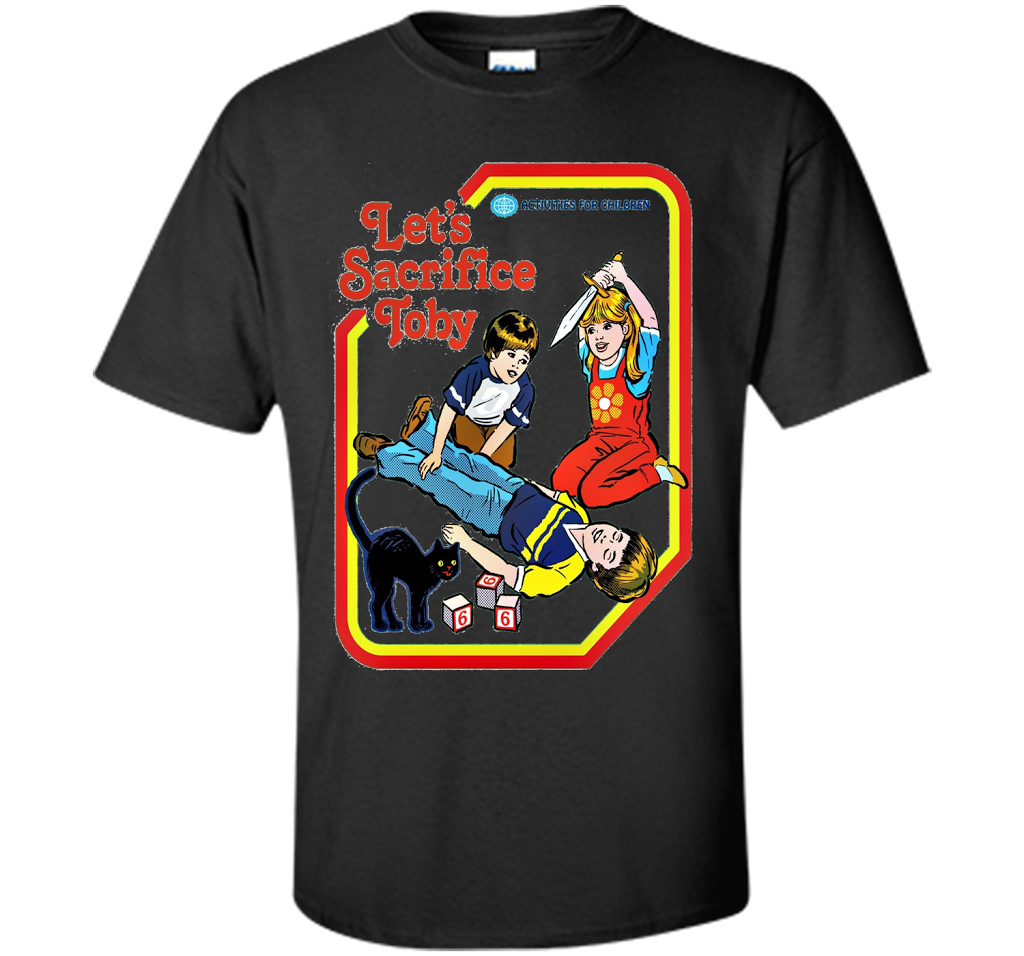 Let's Sacrifice Toby T-shirt Black S