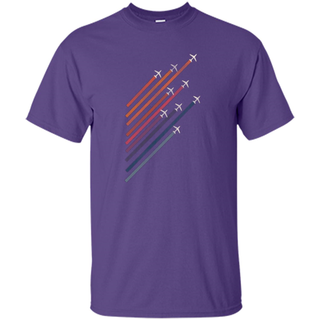 Aerial Acrobat T-shirt Purple