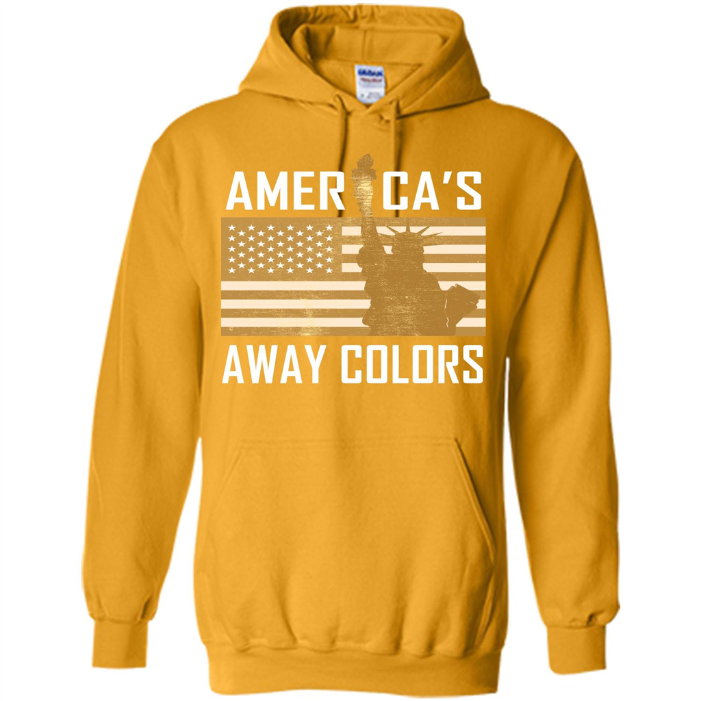 America's Away Colors T-shirt Gold