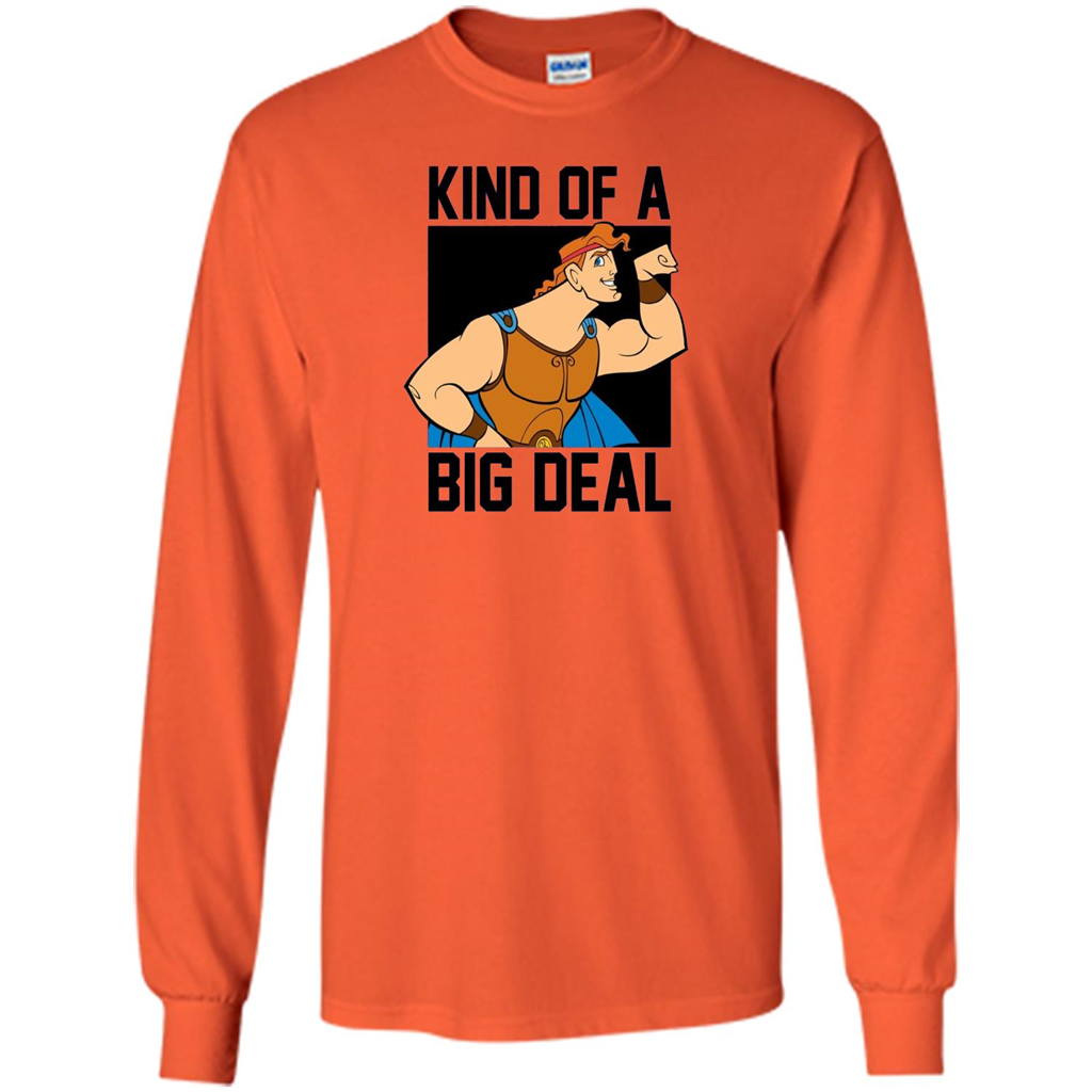 Cartoon T-shirt Kind Of A Big Deal T-shirt Orange