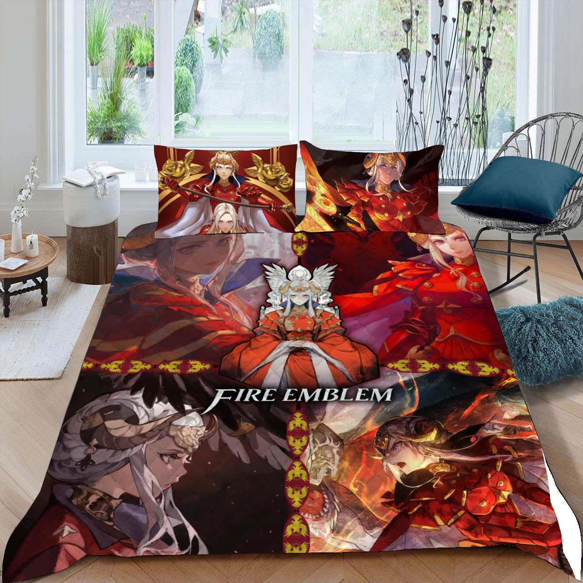 Fire Emblem Video Game Quilt Blanket Quilt Set Quilt Set