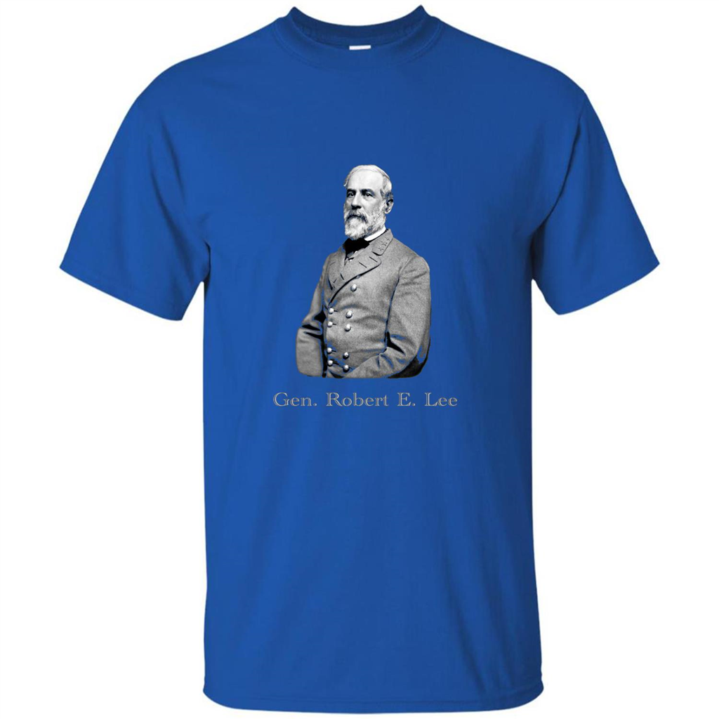 Military T-shirt General Robert E. Lee T-Shirt Royal