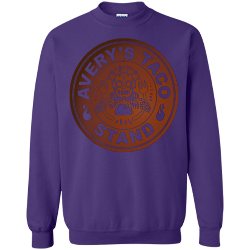 Avery's Taco Stand Bronze T-shirt Orange