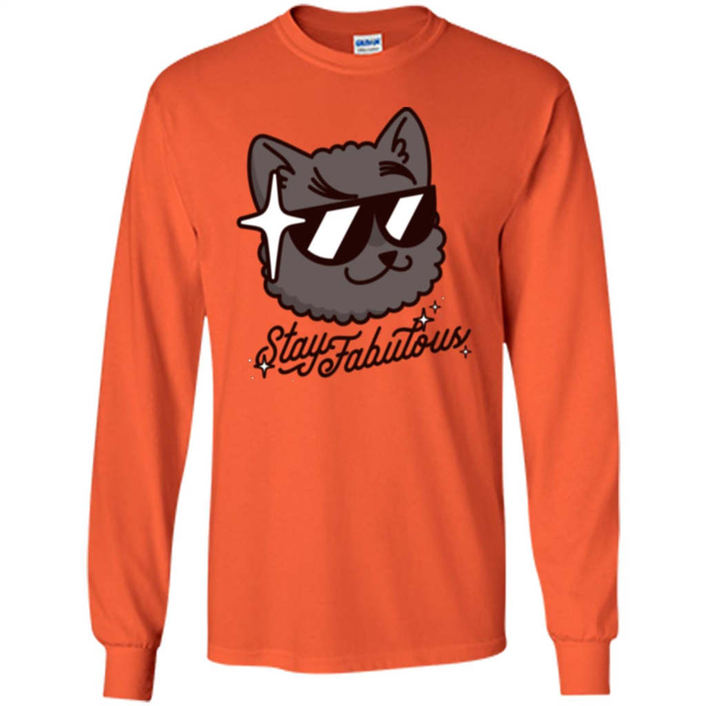 Fabulous One T-shirt Stay Fabulous Orange