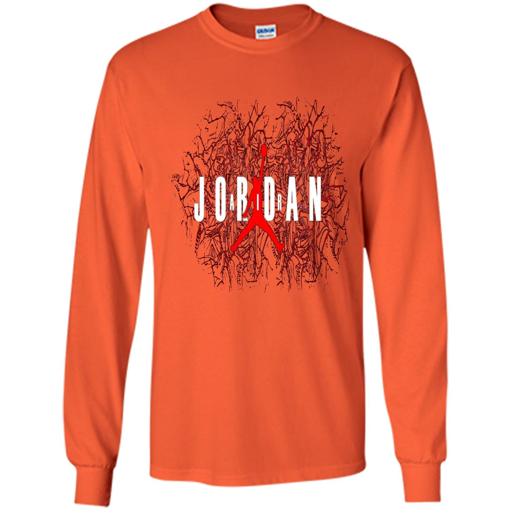 Jordan Air Big Boys' Jordan Pocket T-shirt Orange