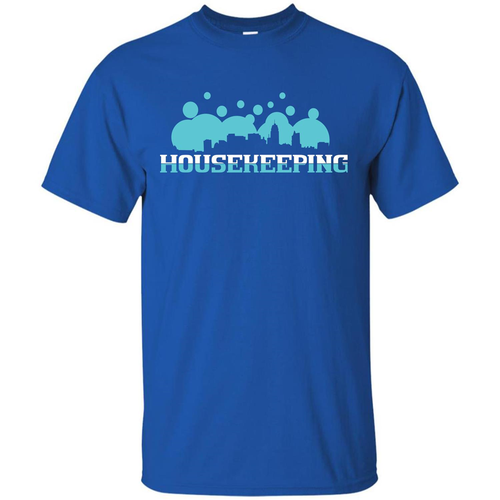 Housekeeping Lover T-shirt Housekeeping T-shirt Royal