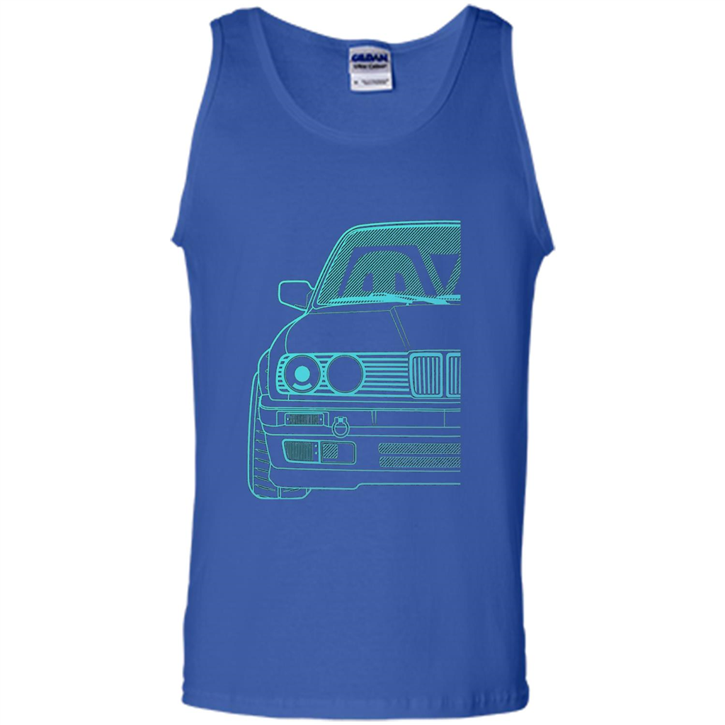 Mens Racing. Gradient E30 3 Series T-shirt Royal
