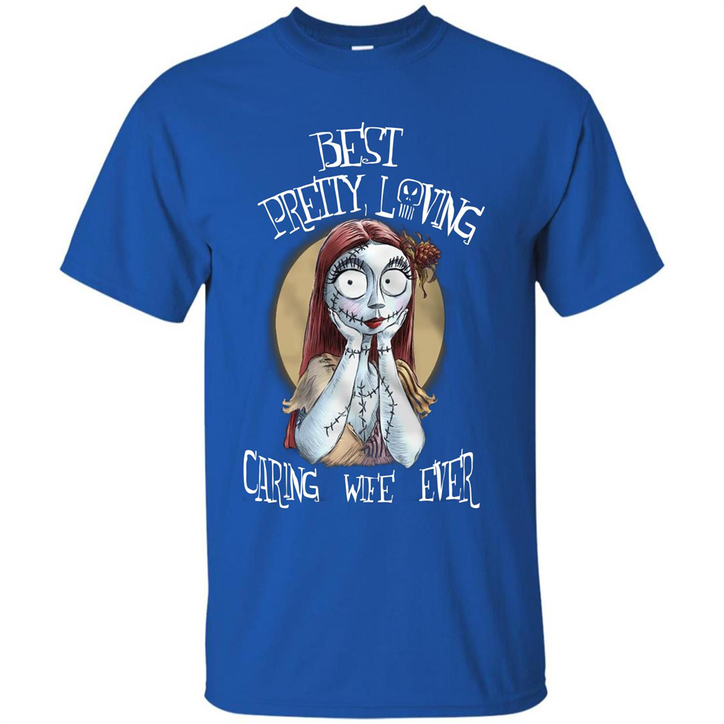 Halloween T-shirt Best Pretty Loving Caring Wife Ever T-shirt Royal