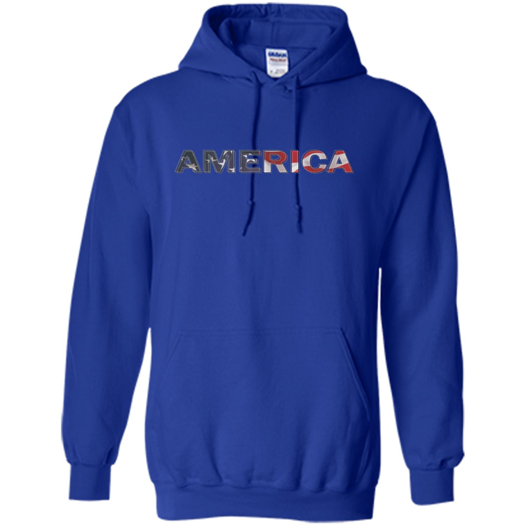 American Patriotism T-shirt Royal