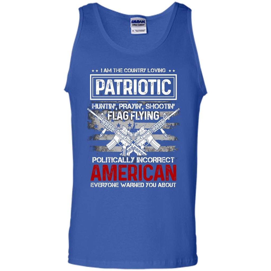 I Am The Country Loving Patriotic T-shirt Royal