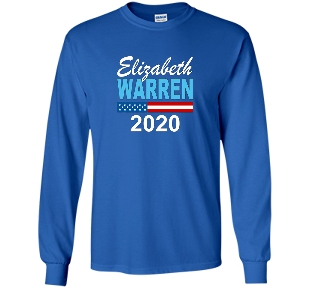 Elizabeth Warren 2020 T-shirt - E1226 shirt Royal
