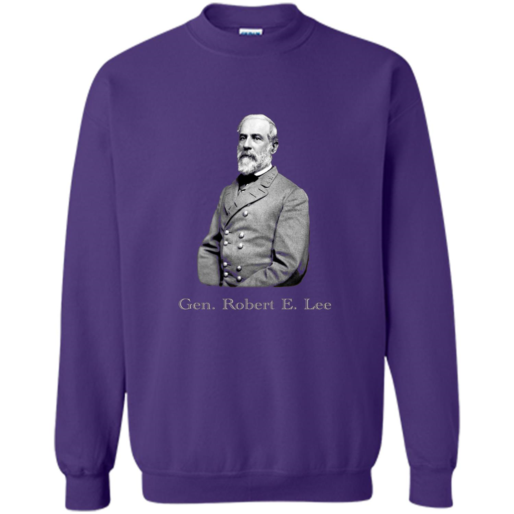Military T-shirt General Robert E. Lee T-Shirt Orange