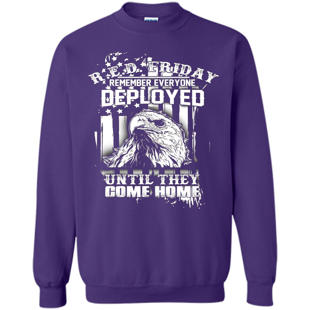 Military T-shirt Red Friday Until They Com Home Orange